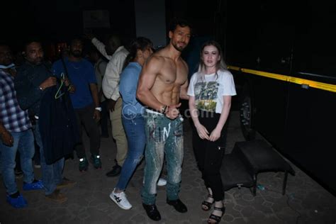 Pics Hero Poses Shirtless With Fans Post His Shoot