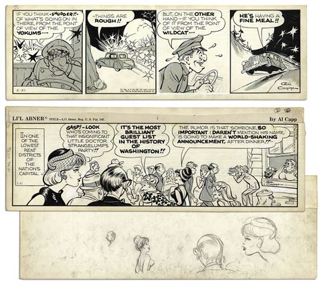 Lot Detail Lil Abner Pair Of Comic Strips From 1964 Free Download