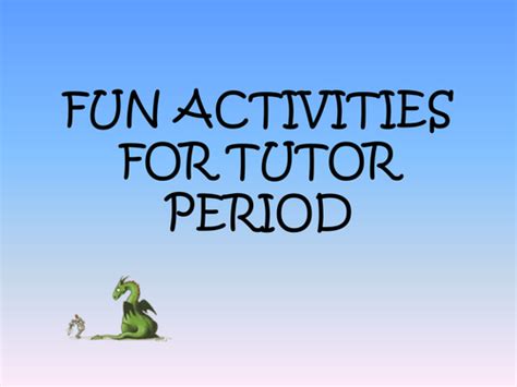 Tutor Time Brain Teasers Teaching Resources