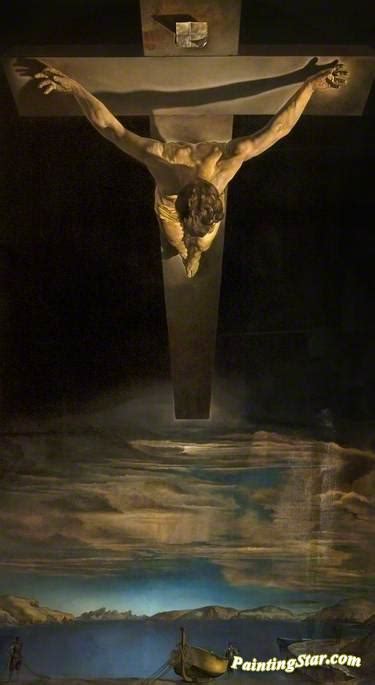 Christ Of Saint John Of The Cross Artwork By Salvador Dalí Oil Painting