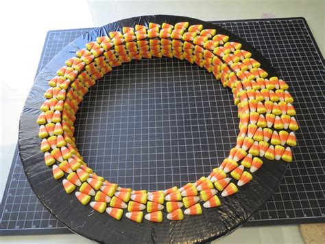 Crafts By CAS Candy Corn Wreath
