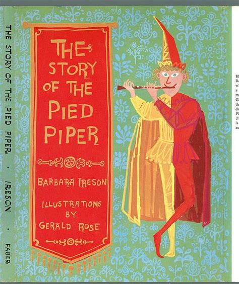 The Story Of The Pied Piper By Barbara Ireson Vintage Childrens
