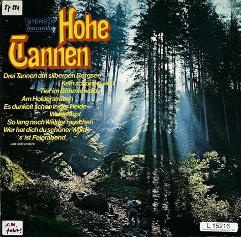 Hohe Tannen Bertelsmann Vinyl Collection