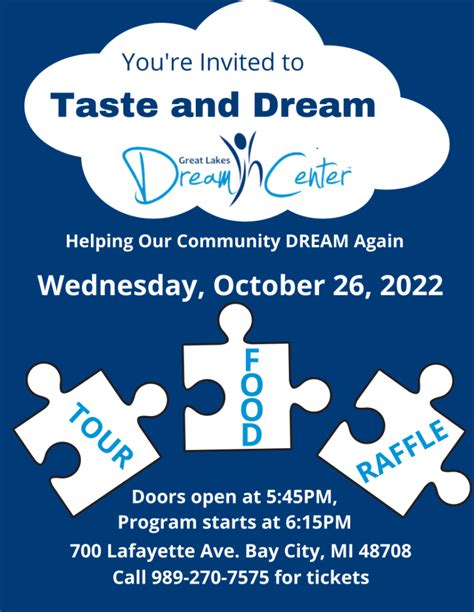 Taste And Dream Great Lakes Dream Center