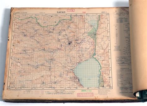 Volume Of Eretz Israel Maps 1950s Kedem Auction House Ltd