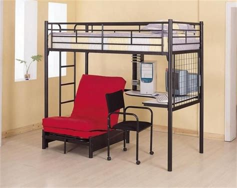 Our diversely sized bunk beds come in wood and metal, with different ladder styles. Loft Bed With Desk Ikea | Cool bunk beds, Bunk bed designs, Bunk bed with desk