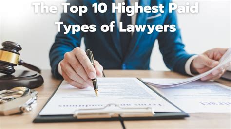 The Top 10 Highest Paid Types Of Lawyers A Comprehensive Guide Law Forum