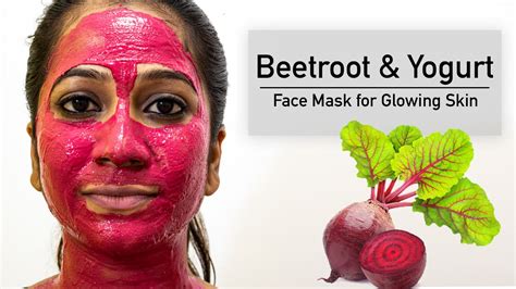 Homemade Beetroot And Yogurt Face Mask For Glowing Skin Yogurt Face