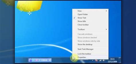 How To Activate The Quick Launch Toolbar In Windows 7 Operating Systems