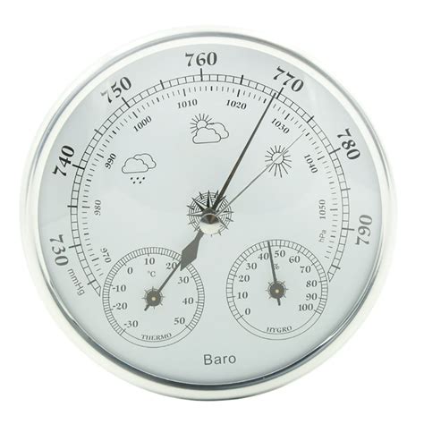 3 In 1 Indoor And Outdoor Thermometer Hygrometer Barometer Weather