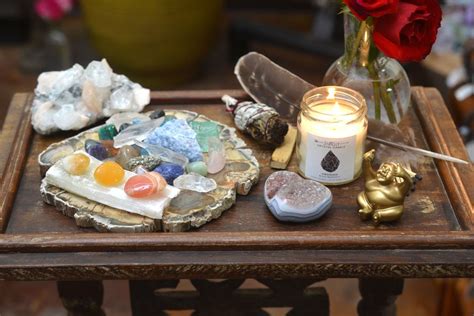 Create A Crystal Altar To Hold The Space For Your Intention Crystal