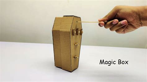 How To Make Magical Box From Cardboard Amazing Diy Youtube