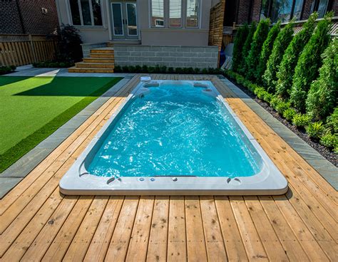 As a general rule, the average price of a standard fiberglass pool package is the length of the pool, times $1,000 dollars, plus $10,000 dollars. 11 Must-See Pools For Small Yards | Buds Pools