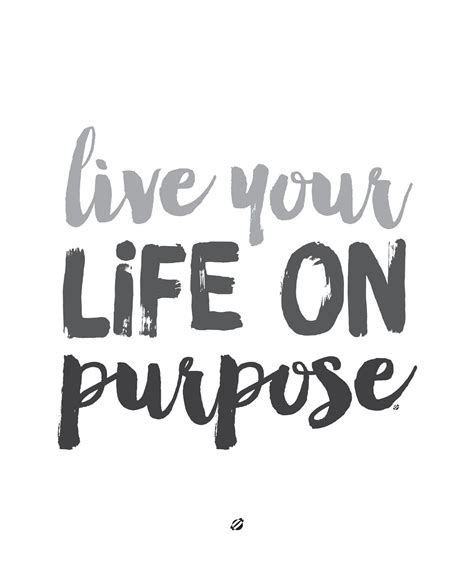 Live Your Life On Purpose Free Printable Lostbumblebee ©2015 Cute