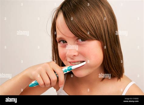 Dental Hygiene Child Stock Photo Alamy