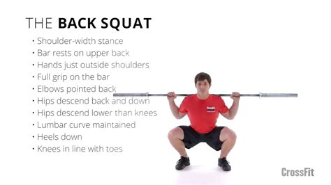 The Back Squat Crossfit Youtube