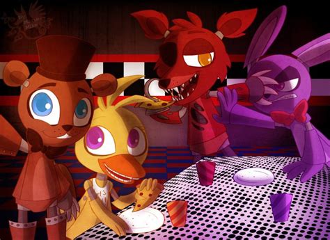 Five Nigths At Freddys By Marie Mike On Deviantart Horror Game Fnaf