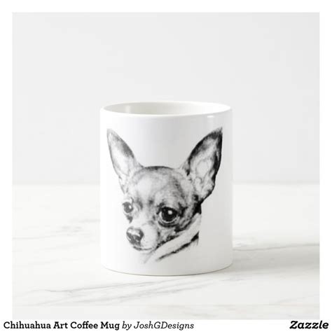 Chihuahua Art Coffee Mug Chihuahua Art Mugs Chihuahua