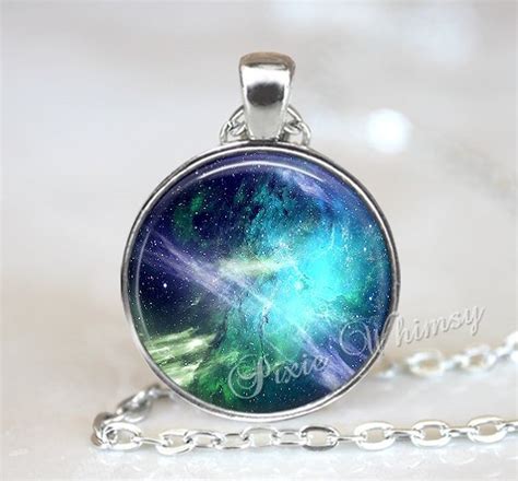 Galaxy Necklace Pendant Nebula Jewelry Or Keychain Galaxy Jewelry