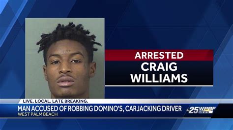 Man Accused Of Robbing Dominos Carjacking Driver Youtube