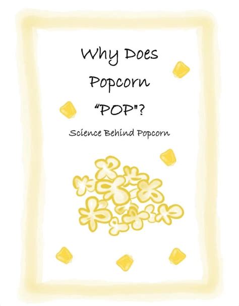 Why Does Popcorn Pop Science Behind Popcorn Etsy