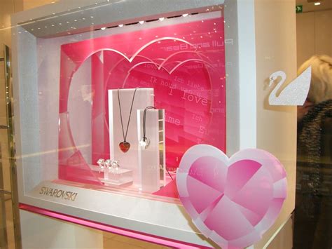 Swarovski Valentines Day Window Display By Elemental Design