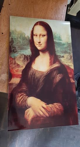 Mona Lisa Espectacular Cuadro Cuotas Sin Interés