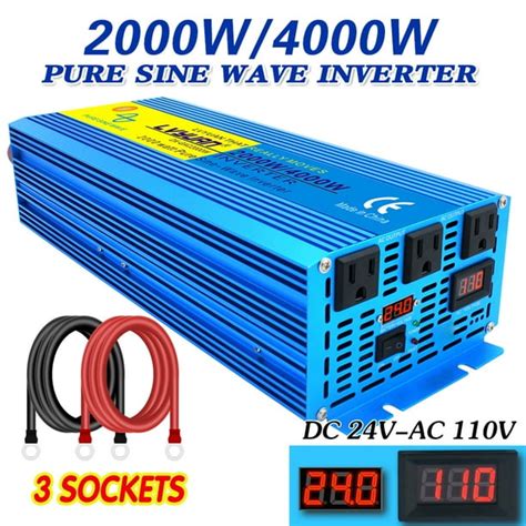 Lvyuan 2000 Watts 4000 Watts Pure Sine Wave Power Inverter Dc 24v To Ac