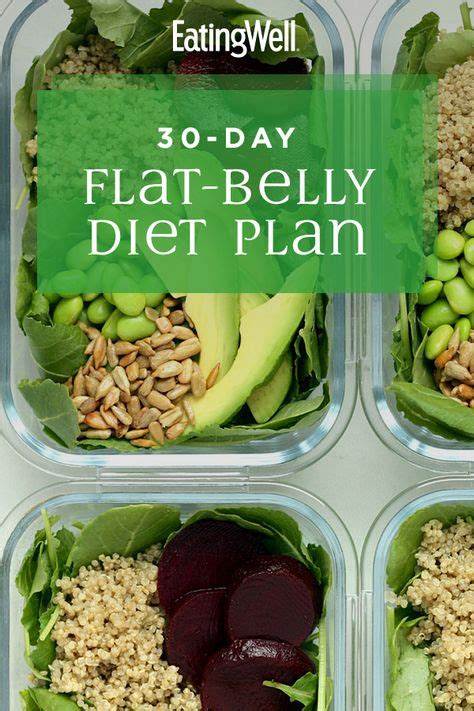30 Day Flat Belly Diet Plan In 2020 With Images Flat Belly Foods