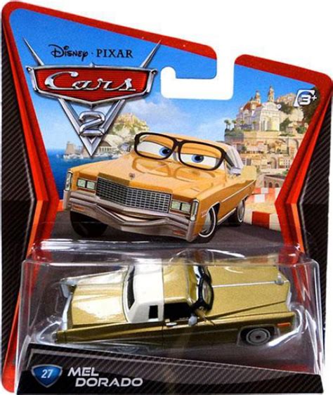 Disney Pixar Cars Cars 2 Main Series Mel Dorado 155 Diecast Car Mattel