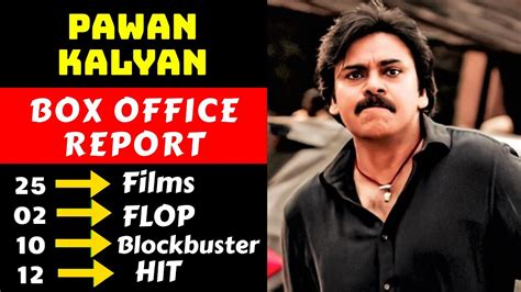 Power Star Pawan Kalyan Hit And Flop Movies List With Box Office Collection Analysis Youtube