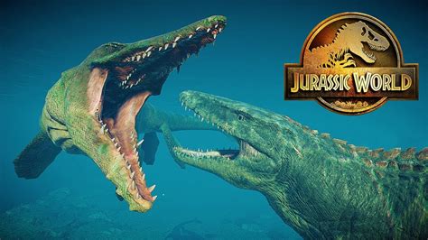 Mosasaurus Reptile Vs Tylosaurus Aquatic Battle Jurassic World