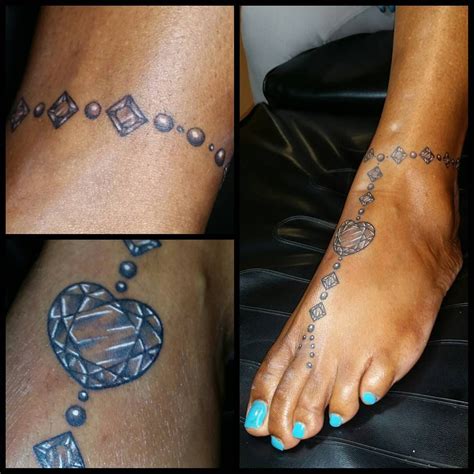 Toe Connecting Anklet 17 Ankle Bracelet Tattoo Inspos For Ankle