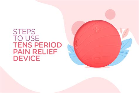 Process Of Using Period Pain Relief Device
