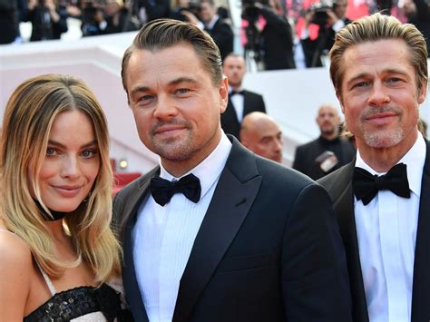 Margot Robbie Stuns At Cannes With Brad Pitt Leonardo Dicaprio Au — Australias