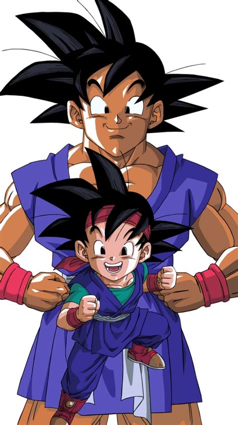 Was very timid and would run away from situations like being bullied. Goku Jr | DReager1's Blog