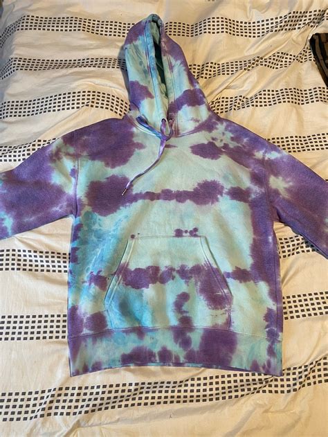 Galaxy Tie Dye Hoodie From Dyed By Di Etsy