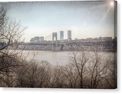The George Washington Bridge As Seen From Fort Tryon Park