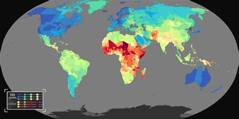 The Subnational Human Development Index Vivid Maps