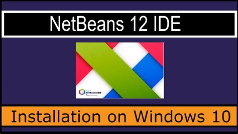 How To Install Apache NetBeans 12 With Java JDK 14 On Windows 10 YouTube