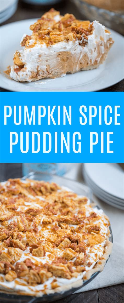 Pumpkin Spice Pudding Pie This Gal Cooks