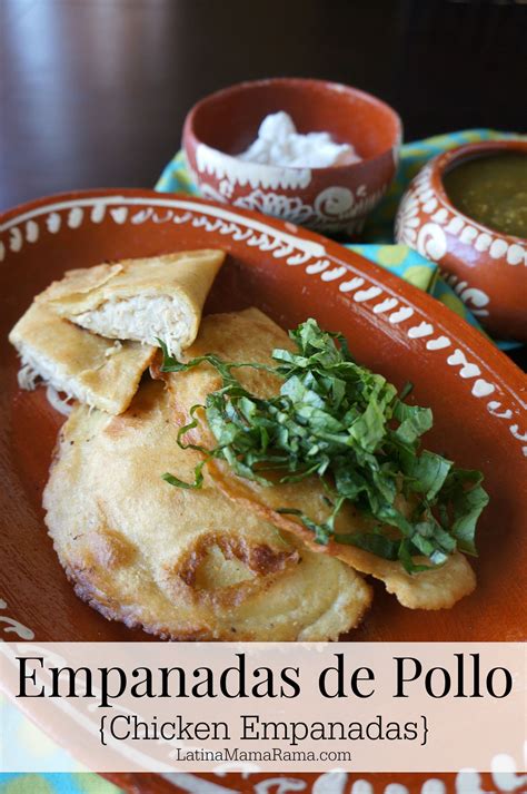 An empanada is a type of baked or fried turnover consisting of pastry and filling, common in southern european, latin american, and the philippines cultures. Empanadas de Pollo {Chicken Empanadas} - Latina Mama Rama ...