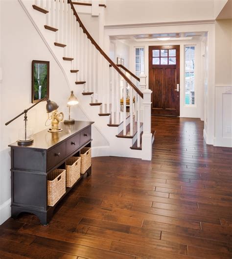 40 Fantastic Foyer Entryways With Staircases In Luxury Homes Images