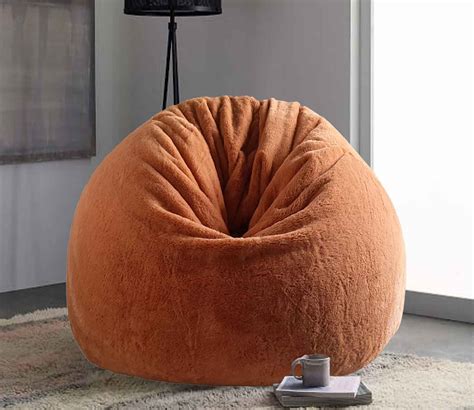 Buy Luxury Furr Bean Bag With Bean For Adults Tan Brown XXXL Online In India At Best Price