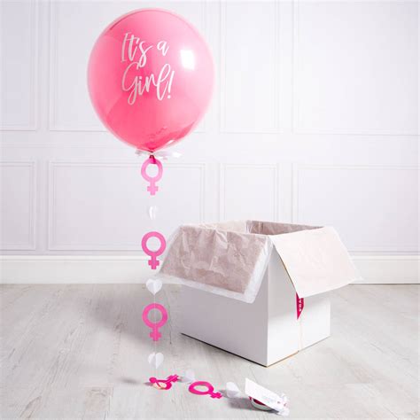 Personalised Gender Reveal Balloon By Bubblegum Balloons