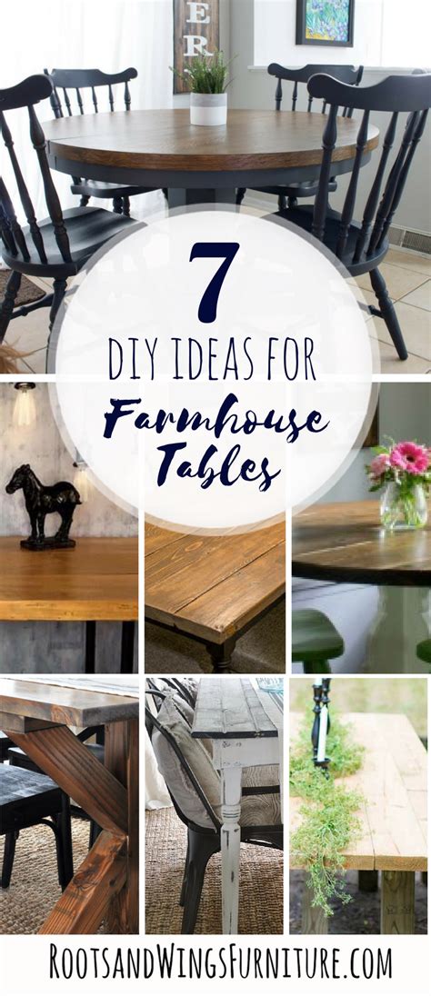 Seven Beautiful Ideas For A Farmhouse Table Roots And Wings Furniture