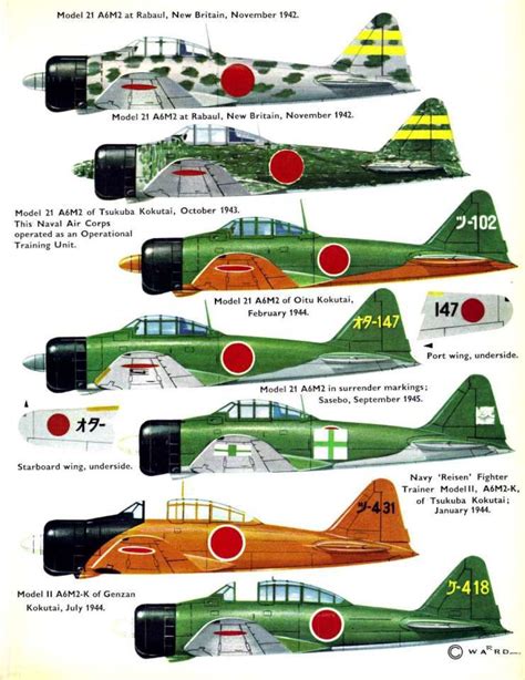 Mitsubishi A6m2 Zero Sen 129 Page 09 960 Wwii Fighter Planes Wwii