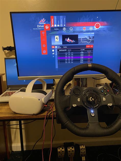 Just Bought A Wheel And Tried Out Vr Assetto Corsa All I Can Say Is