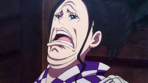 Nico Robin Funny Weird Face One Piece Anime Funny Moment Wano Arc