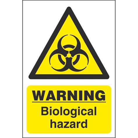 Biological Hazard Warning Signs Dangerous Goods Safety Signs